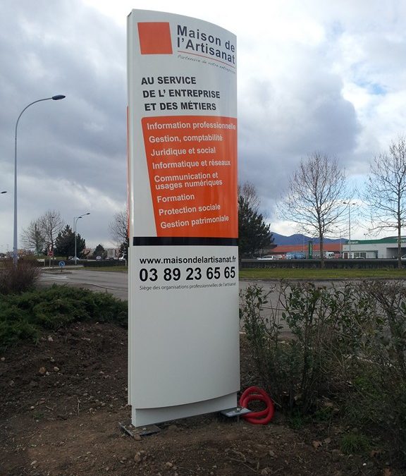 Panneaux et totems Wittenheim 16