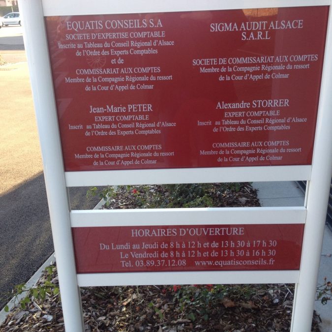 Panneaux et totems Wittelsheim 21